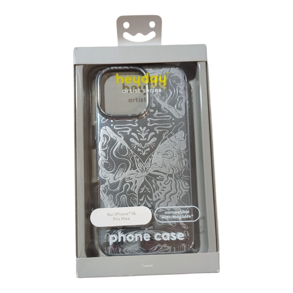 K3. Heyday Mirror MagSafe Case For Apple iPhone 16 Pro Max -Reflective Butterfly
